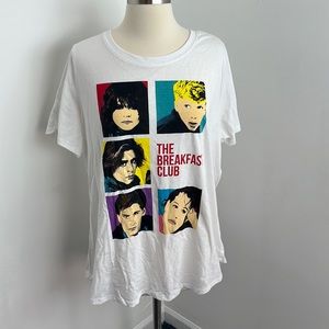 NWT breakfast club graphic tee